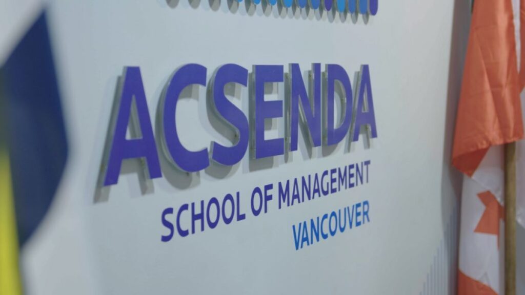 Acsenda School of Management Vancouver