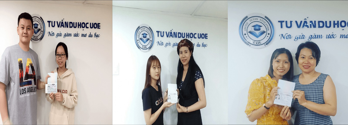 UOE trao visa du học Đài Loan cho học sinh