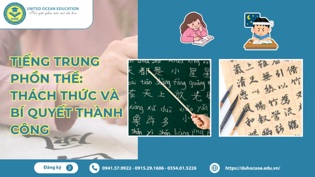 Tiếng Trung phồn thể: Thách thức và bí quyết thành công