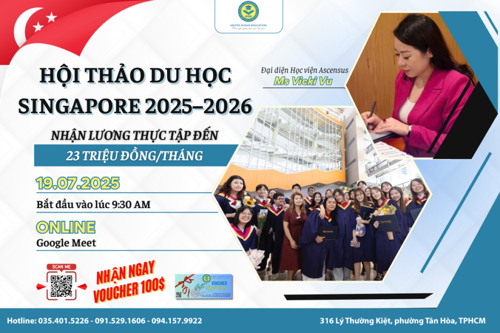 Hội Thảo Du Học Singapore 2025 – 2026