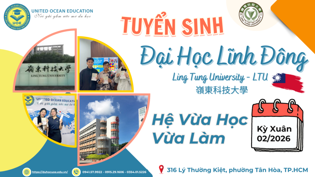 Hệ Vừa Học Vừa Làm Đại Học Lĩnh Đông Kỳ Xuân 02/2026
