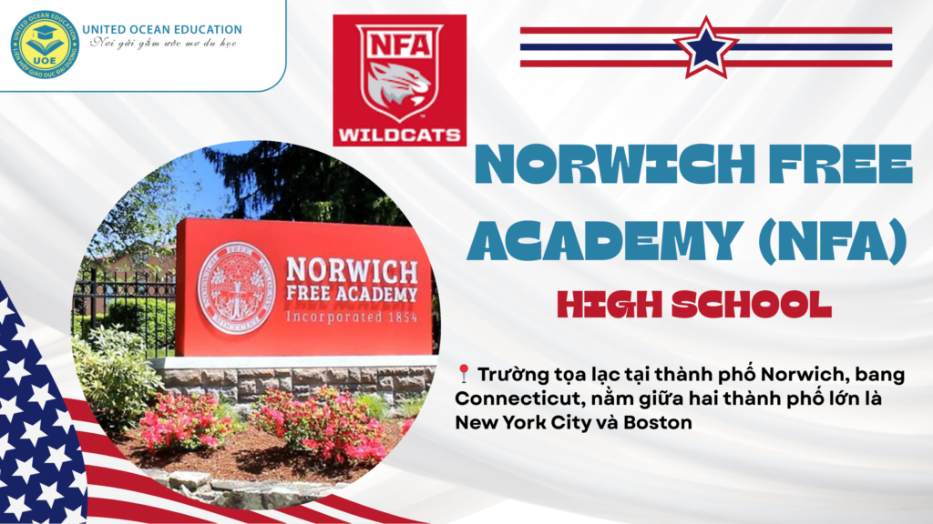 Du học Mỹ THPT: Bệ phóng vào các đại học hàng đầu cùng Norwich Free Academy (NFA)