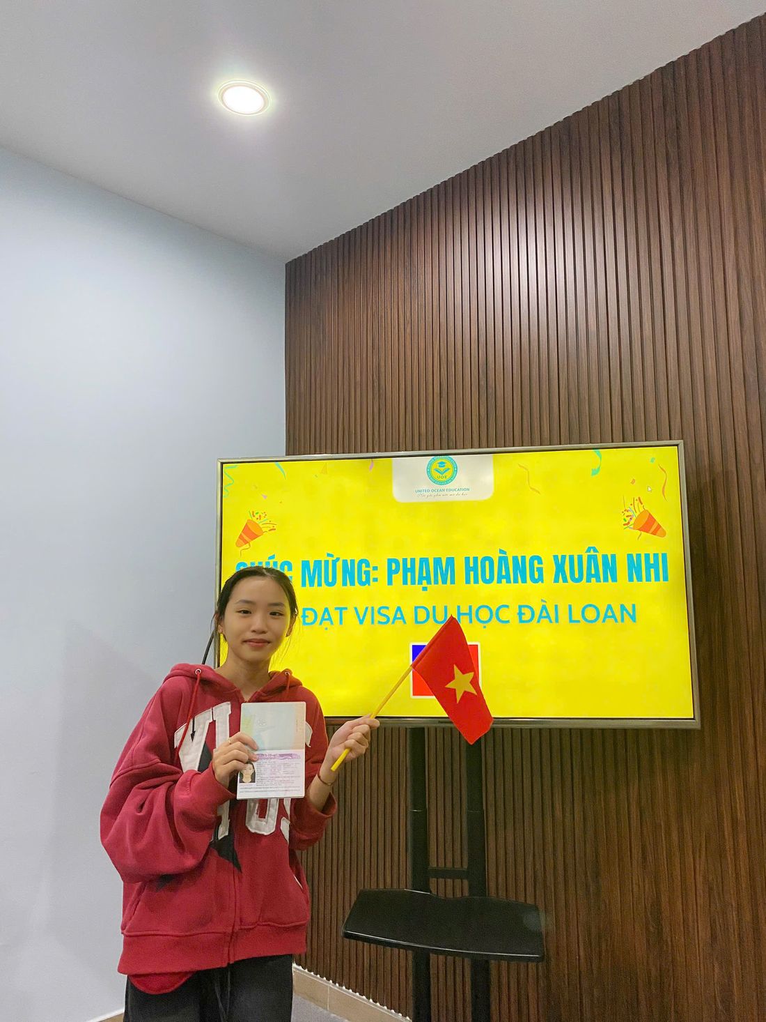 Lễ trao nhận visa Đài Loan