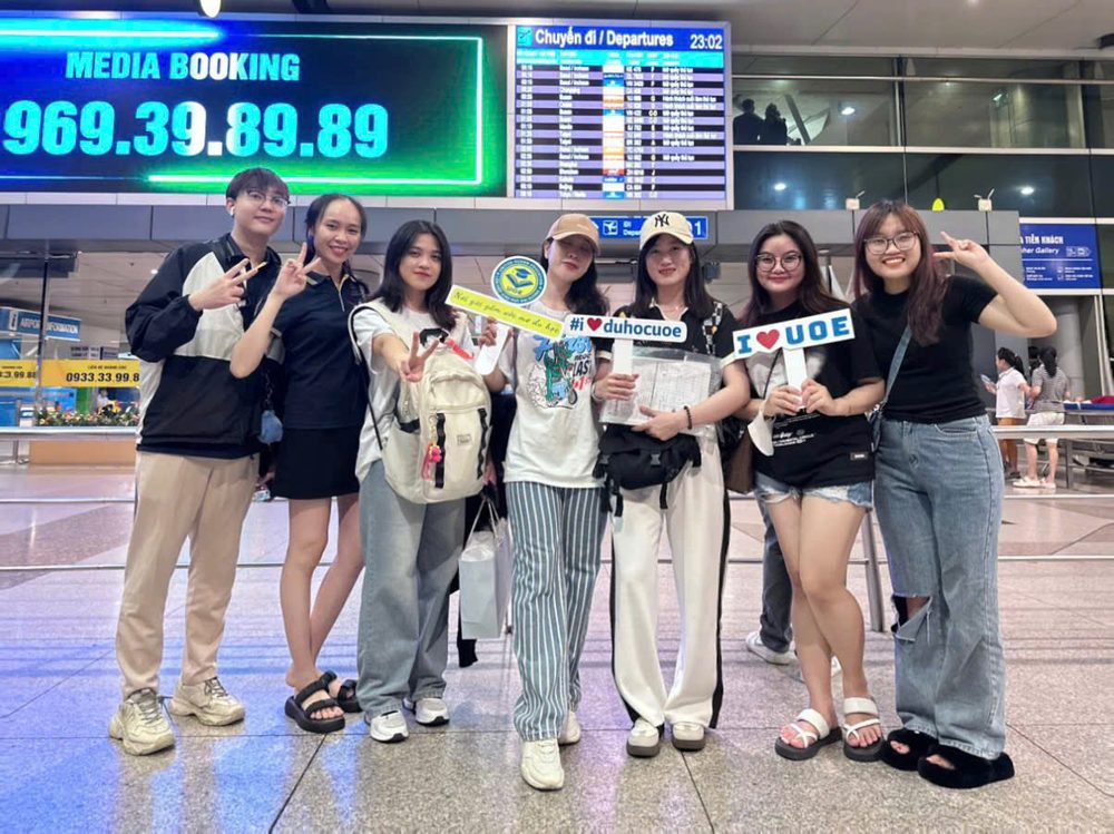 Học sinh UOE nhận visa du học Đài Loan