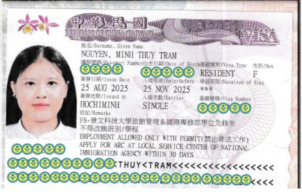 Visa du học Đài Loan của học sinh UOE